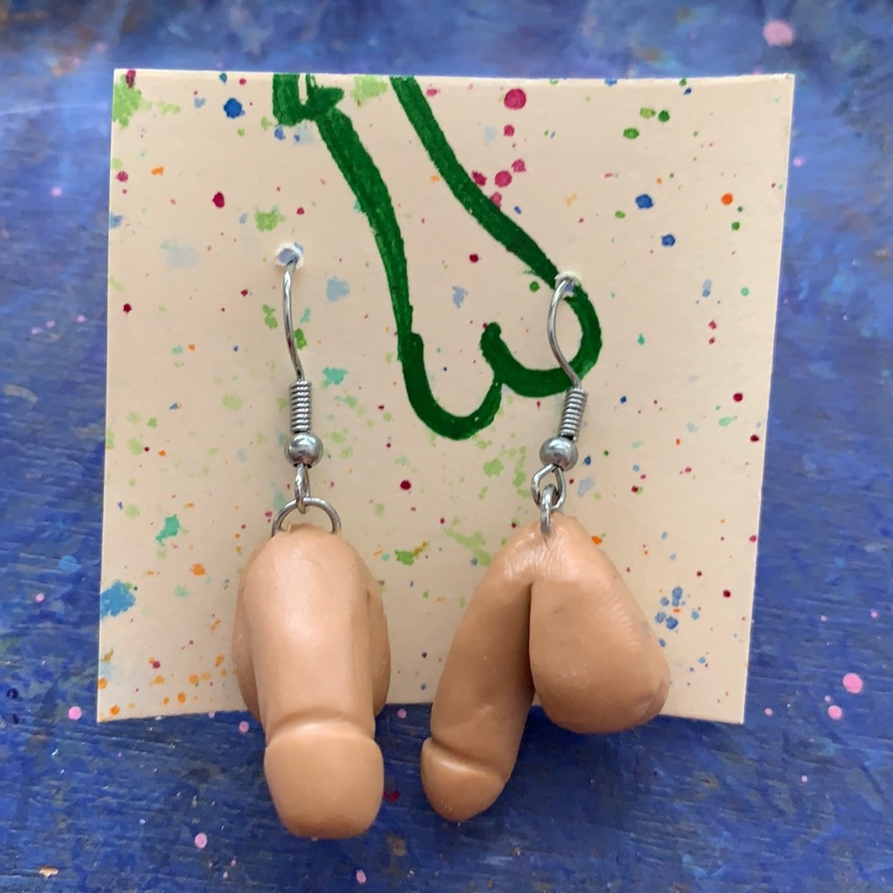Penis Earrings